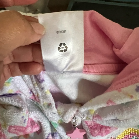 Disney Store Minnie Mouse Girls Hooded Swim Cover Up Size 7/8 - Picture 5 of 9